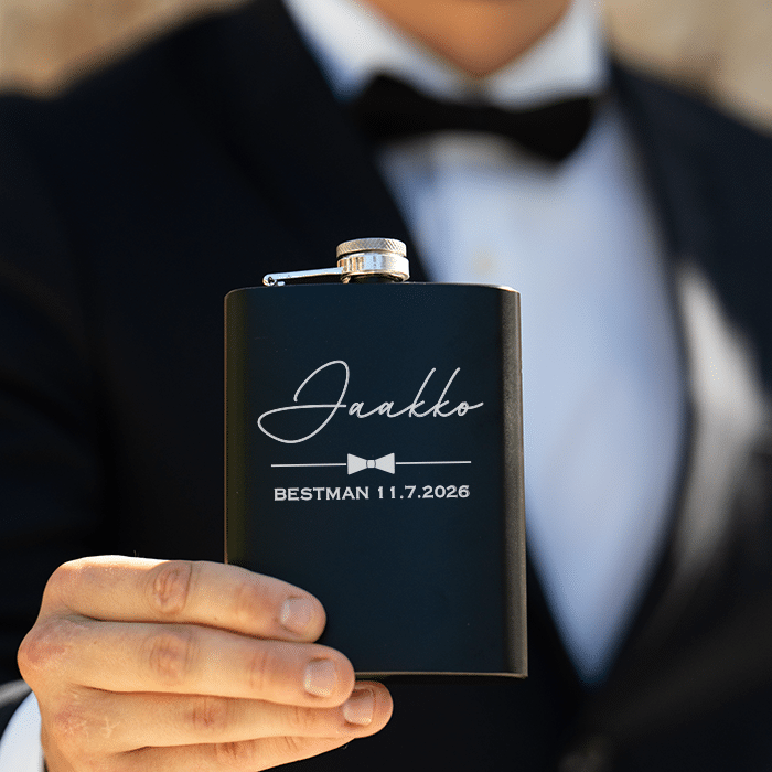 Taskumattisetti kaiverruksella, bestman - Image 2