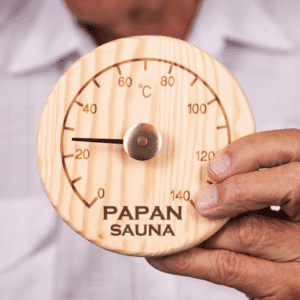 Kustomoitu saunatuote on hauska lahja saunojalle