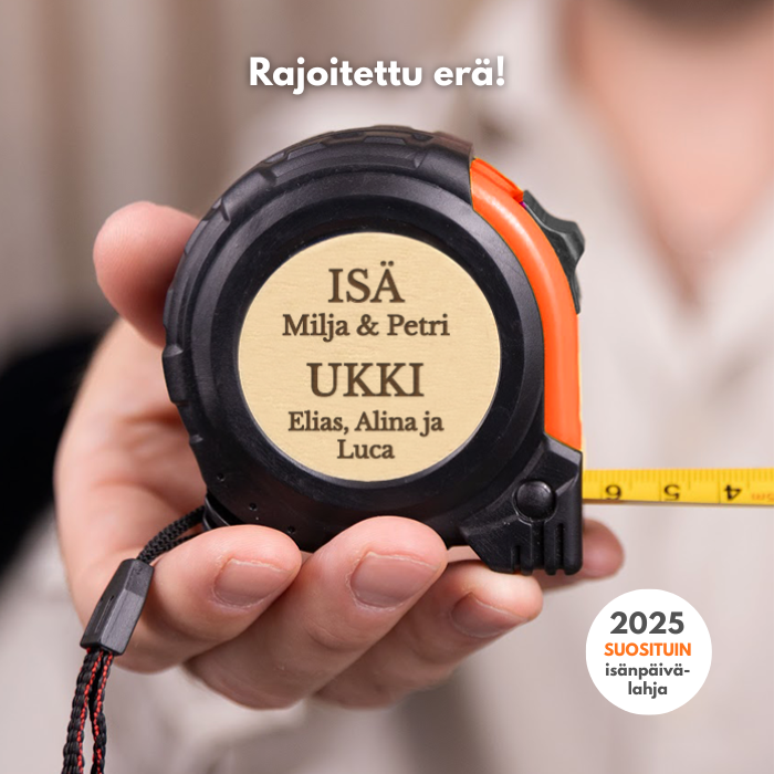 Mittanauha omalla kaiverruksella, isä & pappa - Image 2