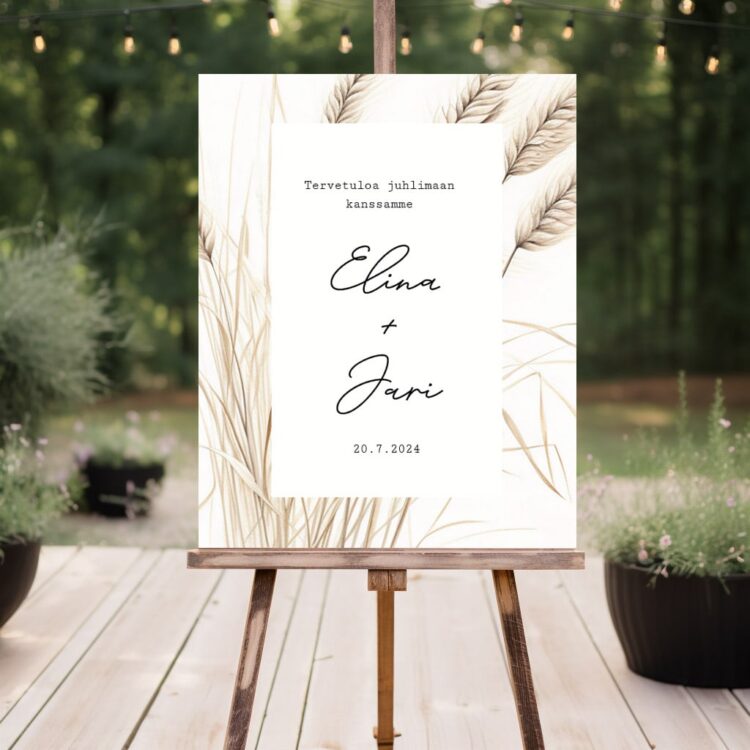 Hääkyltti, Fields of Love