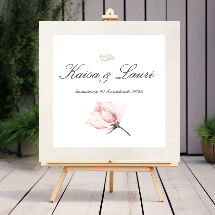 Hääkyltti, Blushing Rose