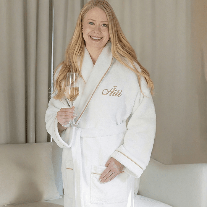 Deluxe naisten kylpytakki nimellä