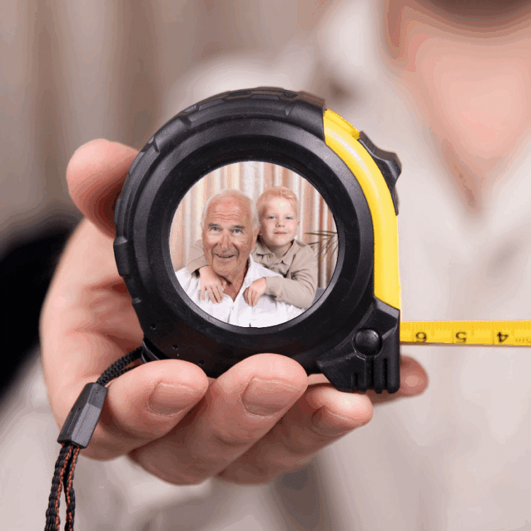 Mittanauha valokuvalla