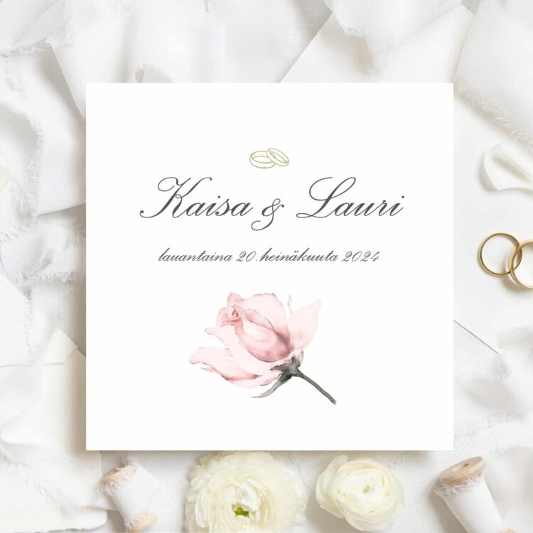 Hääkutsu, Blushing Rose