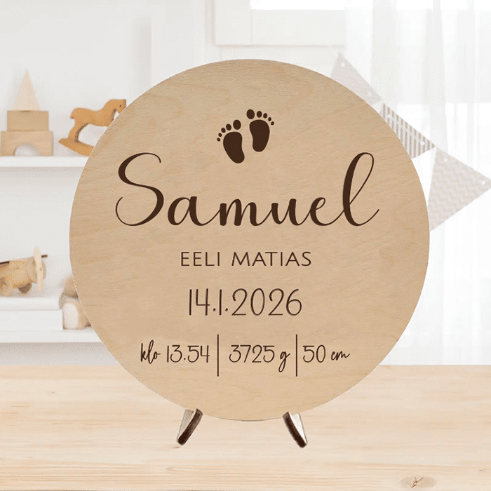 Syntymätaulu, Baby Toes