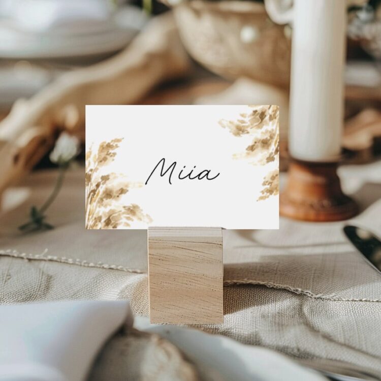 Paikkakortti, Boho, 25 kpl