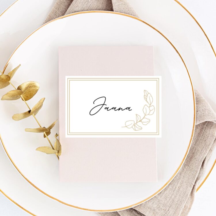 Paikkakortti, Delicate Blossom, 25 kpl