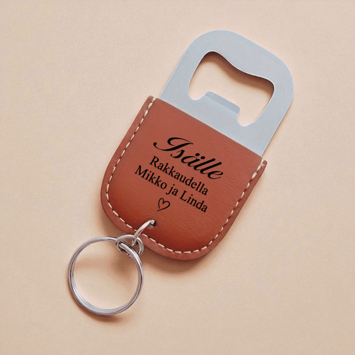 Avaimenperä kaiverruksella