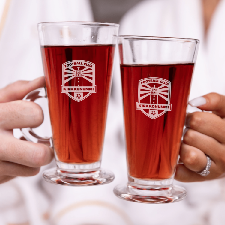 Glögilasit joukkueen logolla 2 kpl