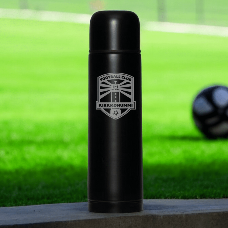 Termospullo joukkueen logolla 0,5l
