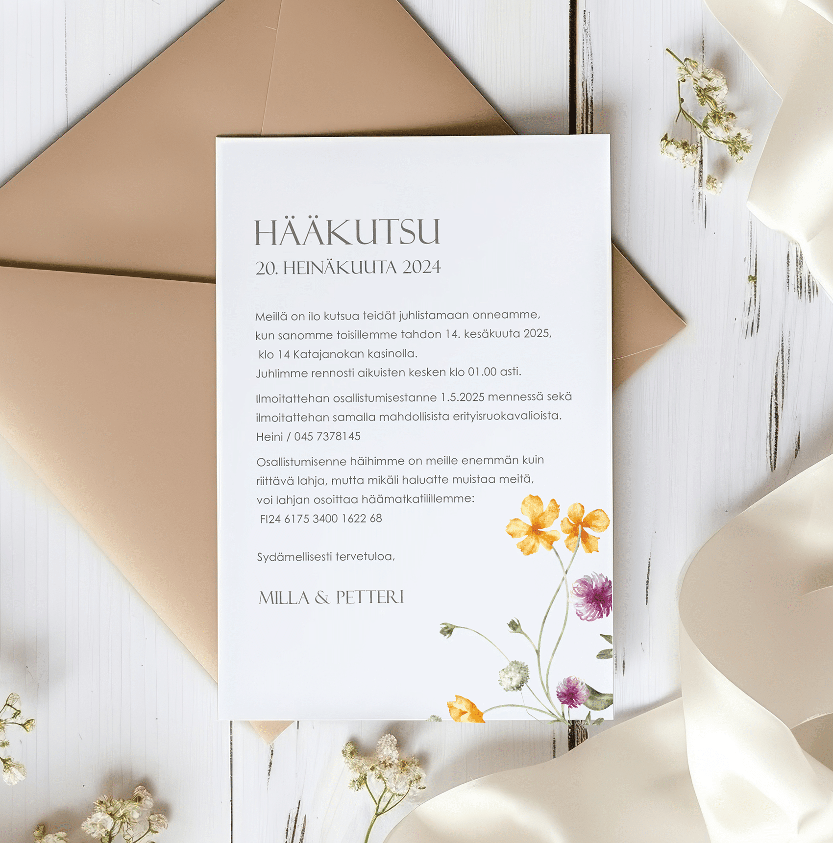 Hääkutsu, Blooming Together - Image 2