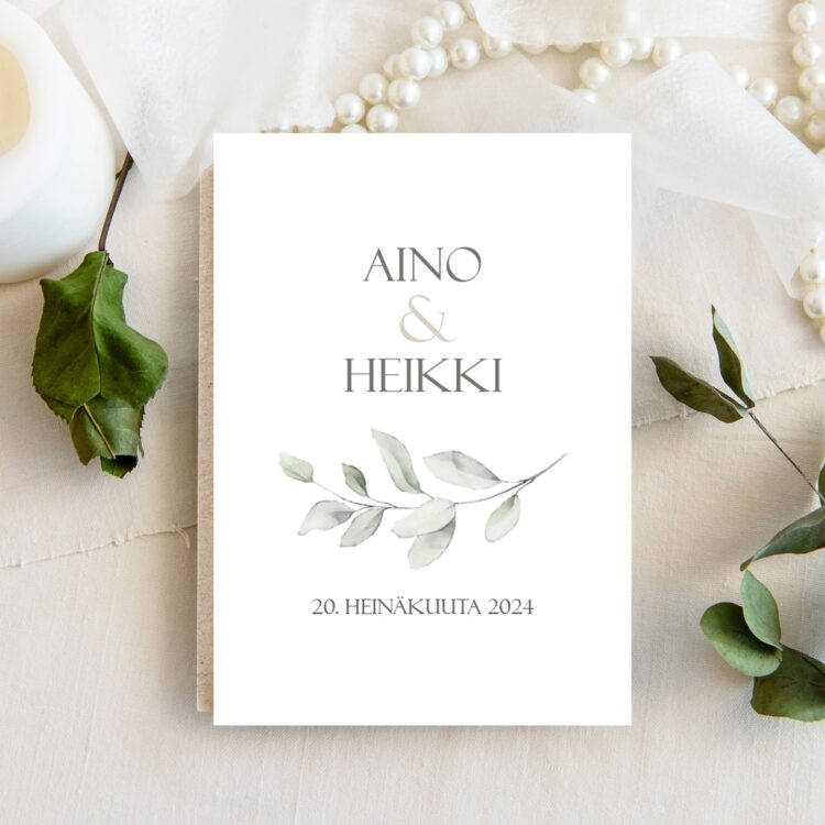 Hääkutsu, Natural Elegance