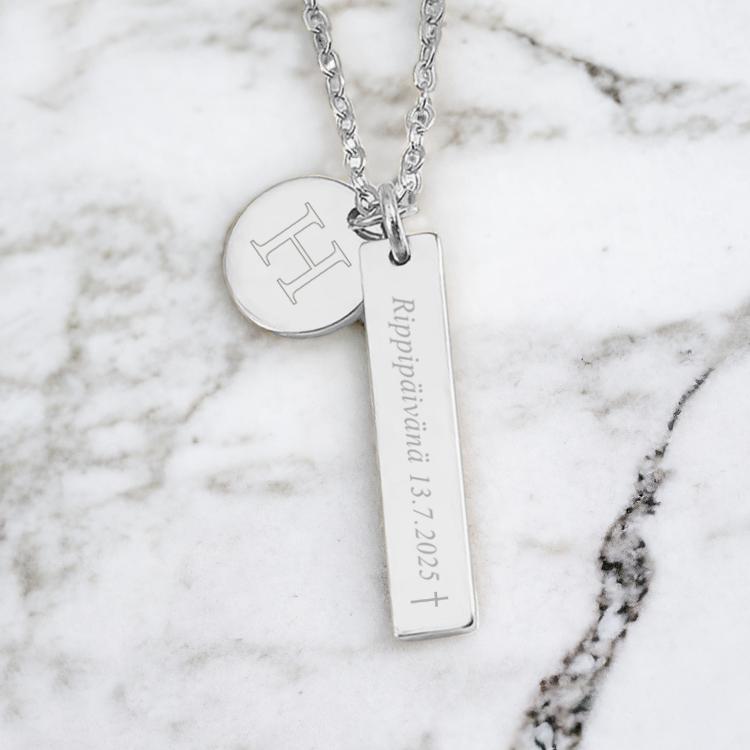 Koru kaiverruksella, rippilahja