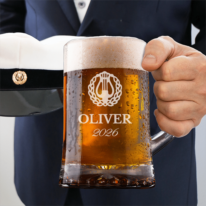 Oluttuoppi kaiverruksella, ylioppilaslahja - Image 2