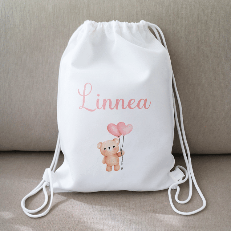 Jumppakassi painatuksella, lahja lapselle