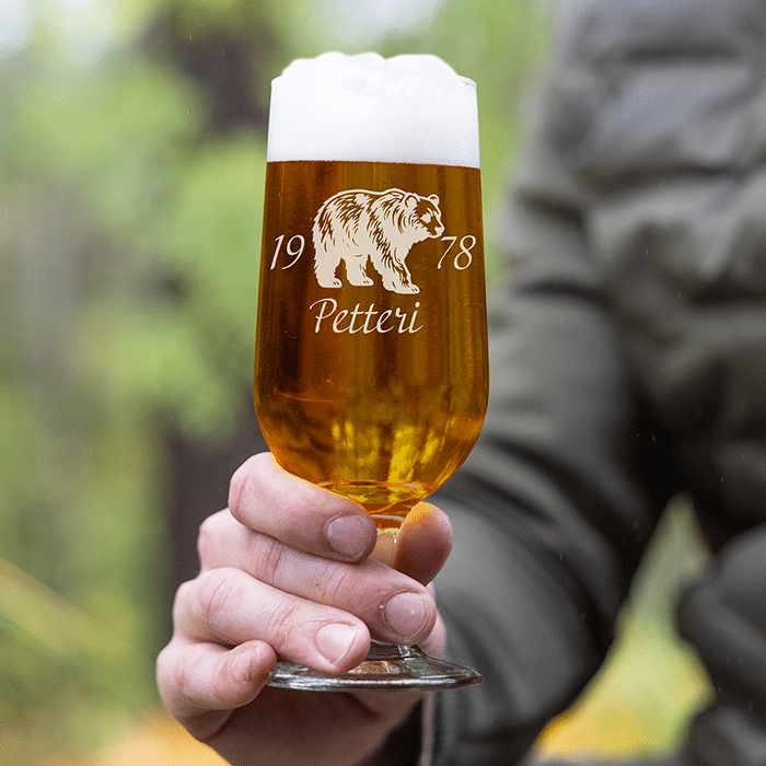 Olutlasi – Oma eräeläin ja kaiverrus - Image 3