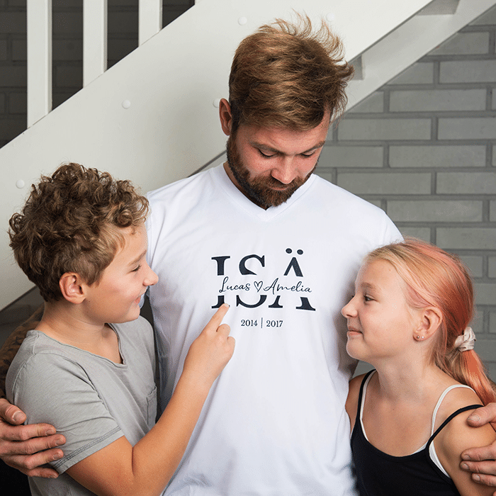 Tyylikäs t-paita lahjaksi