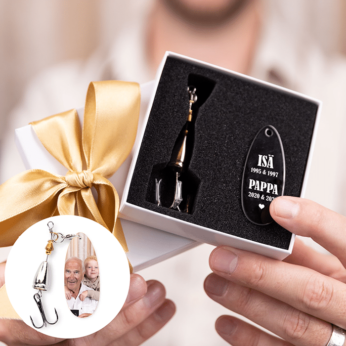 Uistin omalla kuvalla ja tekstillä, isänpäivälahja