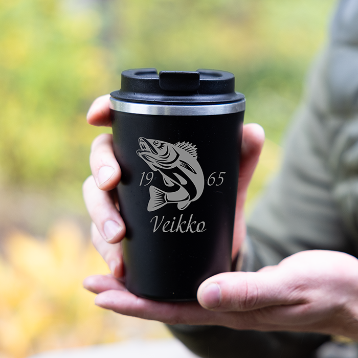 Termosmuki kaiverruksella, kalastus