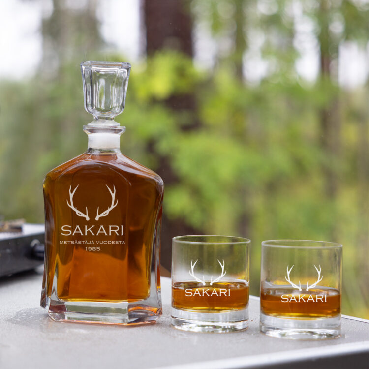 Viskikarahvisetti – Sarvet