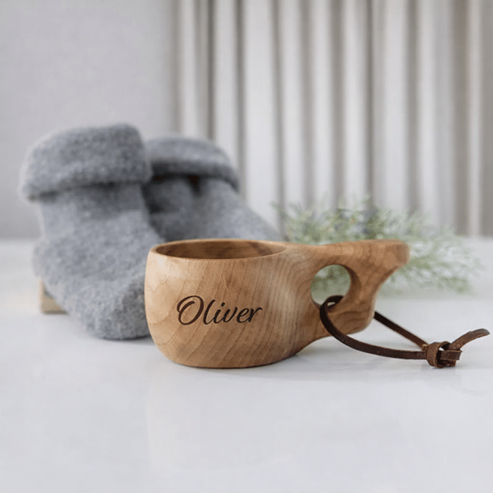 Lasten visakoivukuksa ja merinosukat -lahjasetti