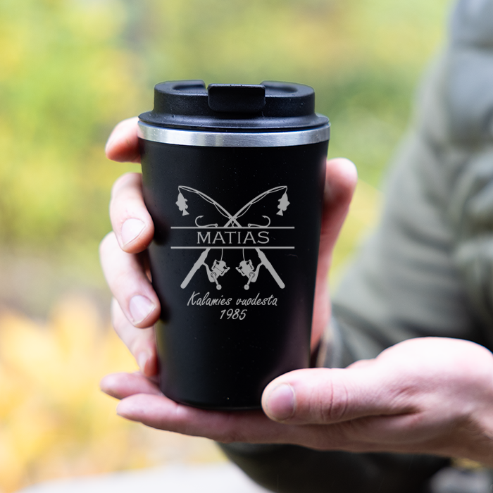 Termosmuki kaiverruksella, kalastus