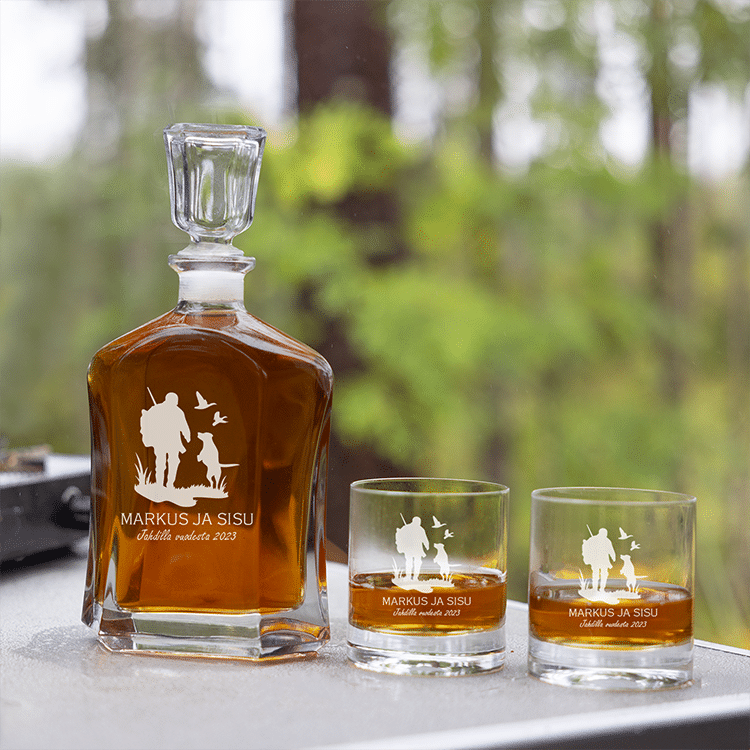 Viskikarahvisetti – Jahti