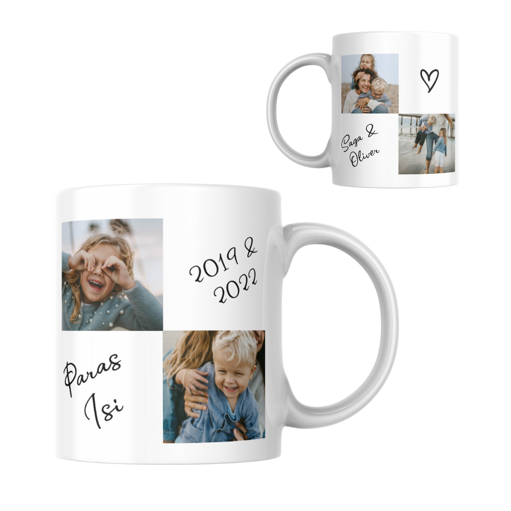 Isänpäivämuki, kuvakollaasi - Image 2