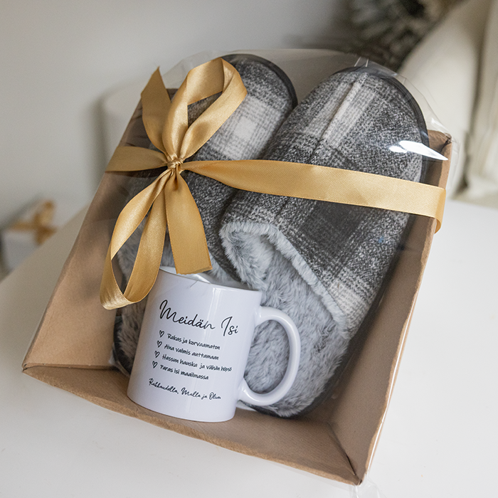 Muki ja tohvelit -lahjasetti isälle - Image 3