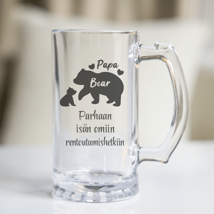 Hologrammituoppi omalla tekstillä, karhut