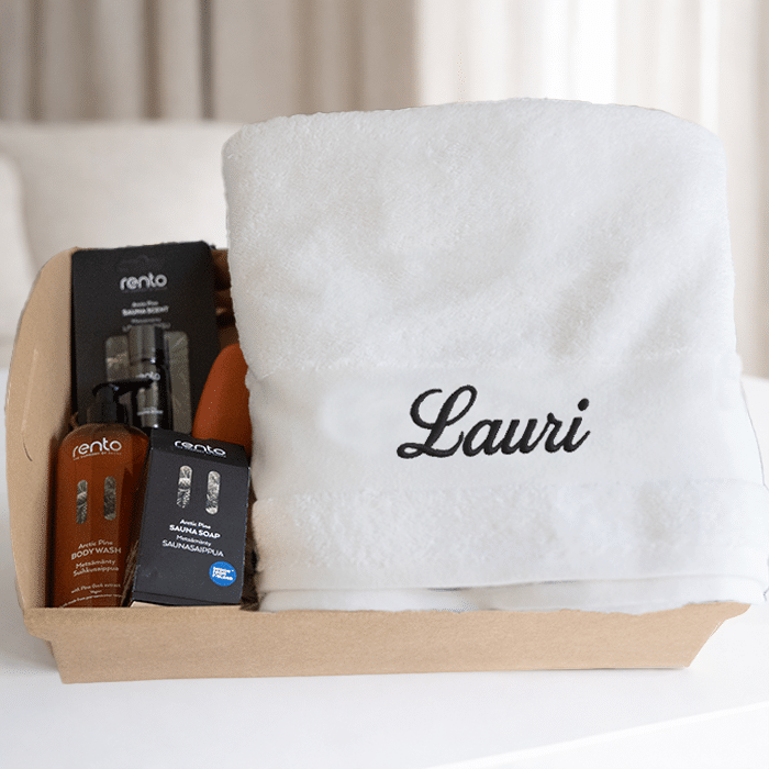 Deluxe Spa -kori, valkoinen