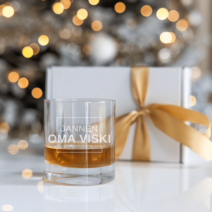 Viskilasi kaiverruksella, joulu - Image 2