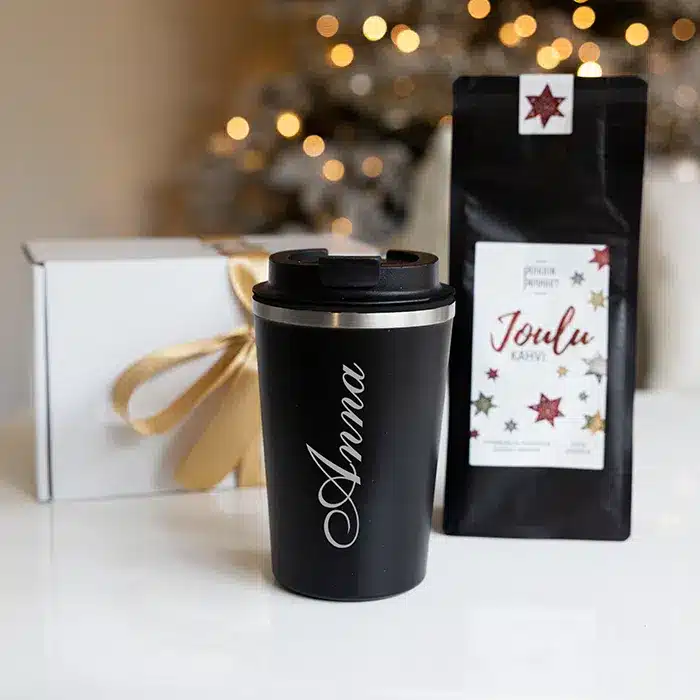Joulun kahvihetki -lahjasetti nimellä