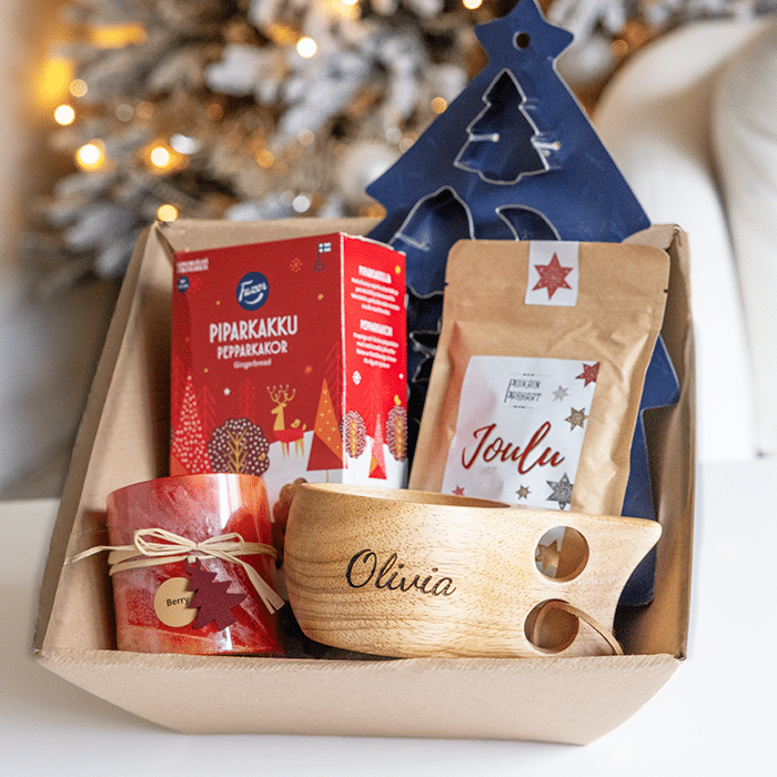 Jouluinen lahjakori, piparkakku