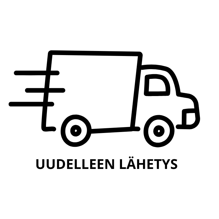 Tilauksen uudelleen lähetys (+5,90 € toimituskulut)