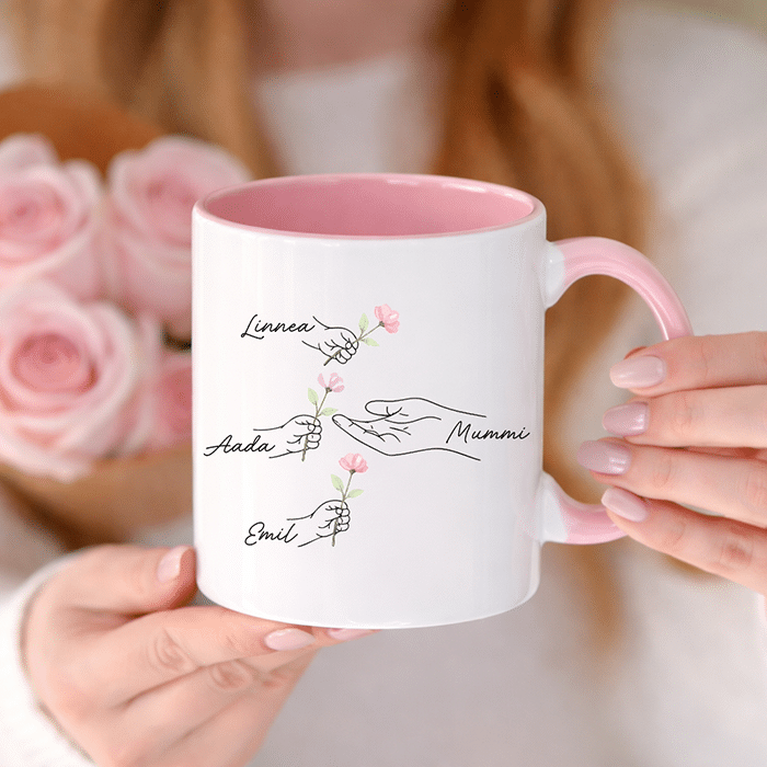 Muki painatuksella, Kukka äidille