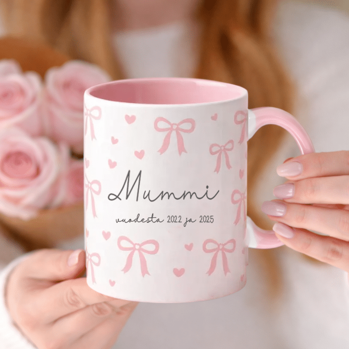 Muki painatuksella, rusetti - Image 2