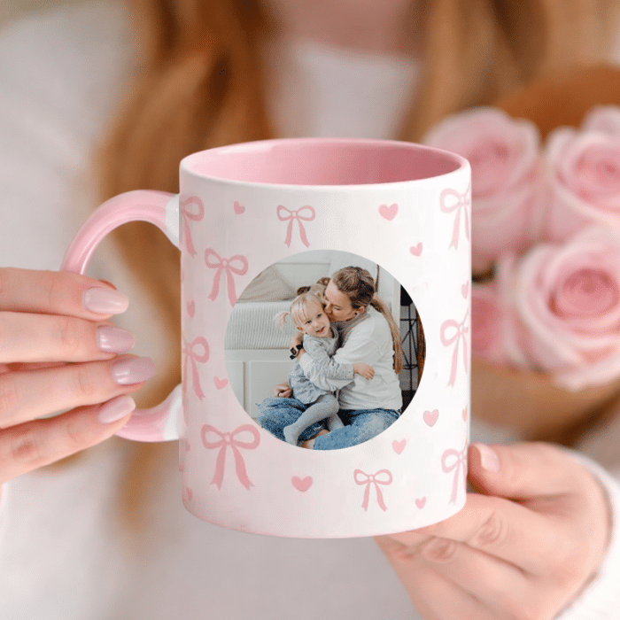 Muki painatuksella, rusetti - Image 3